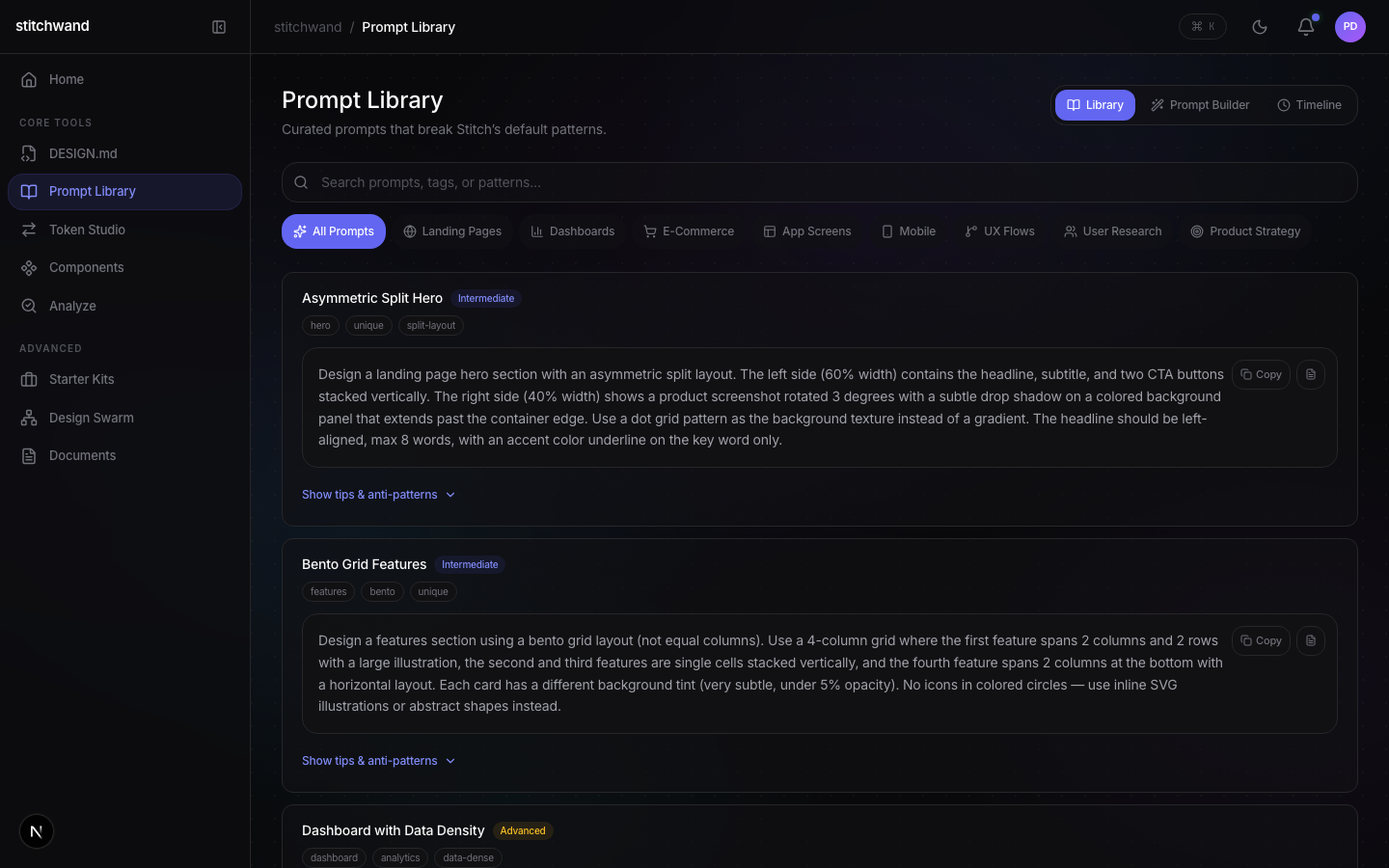Prompt Library