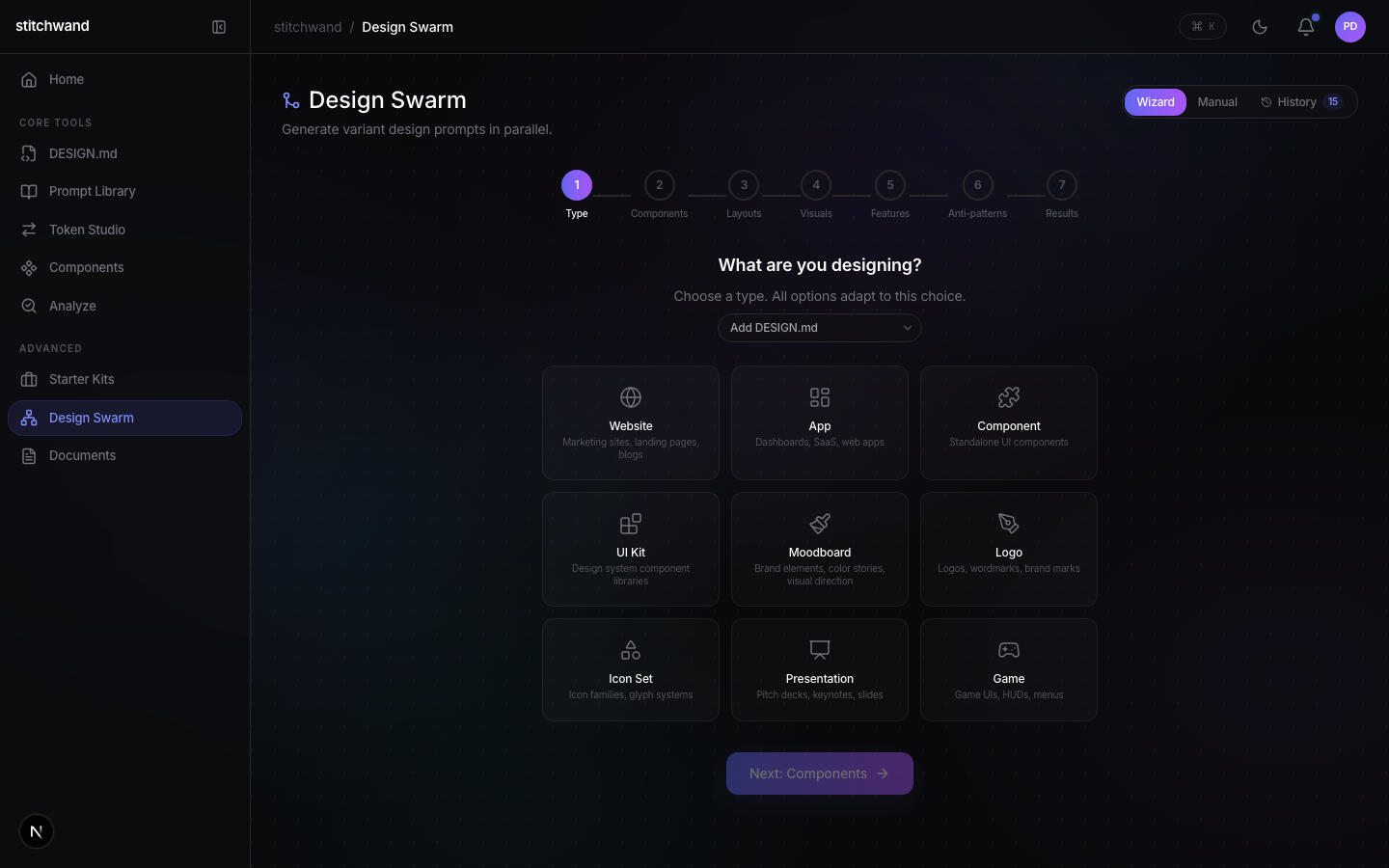 Design Swarm